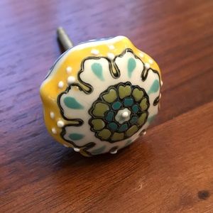 Anthropologie Ceramic Drawer Knob